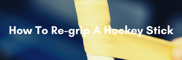 How To Re-grip A Hockey Stick