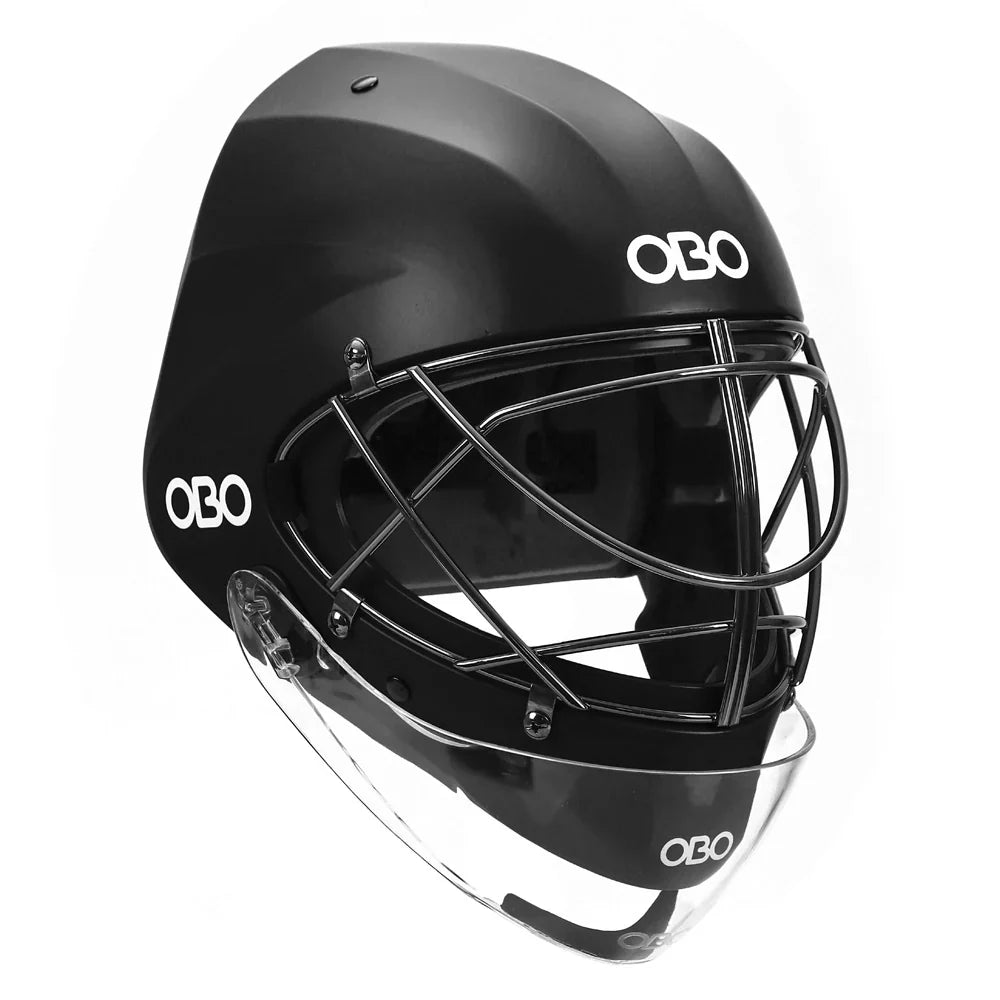 OBO ABS Senior hockey goalkeeping helmet in black
