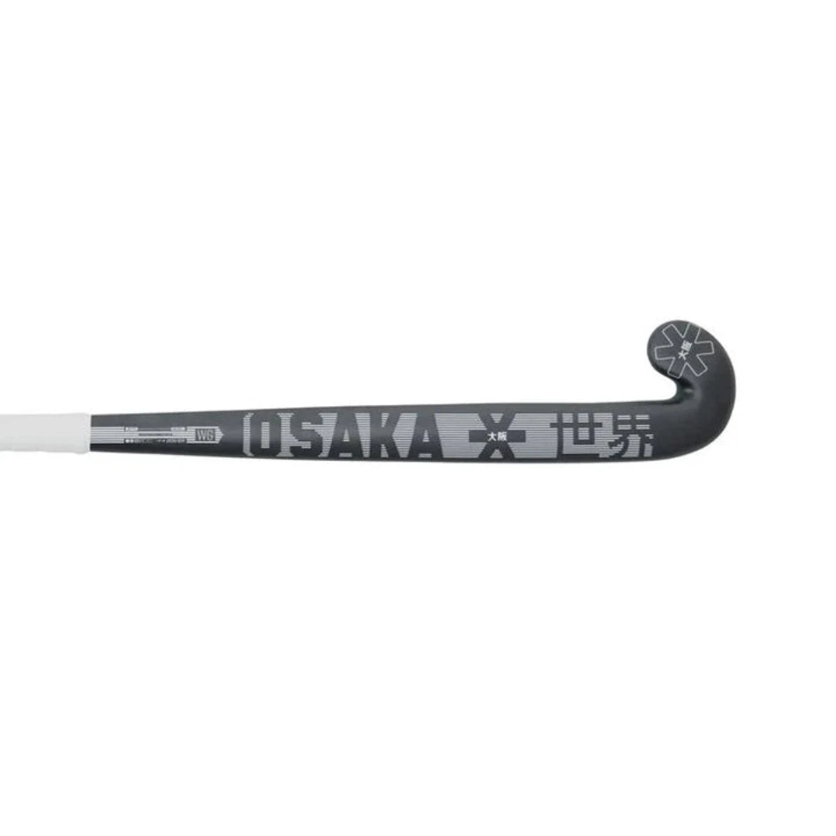 Osaka Vision WG Grow Bow Junior Hockey Stick Grey/White | ONE Sports Warehouse