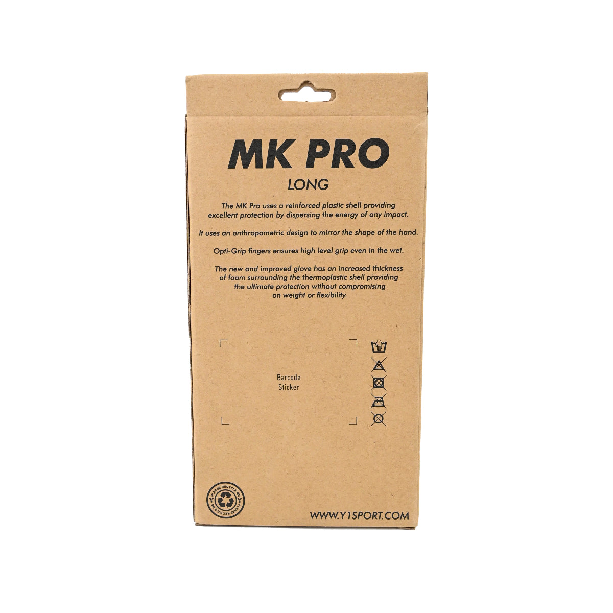 Y1 MK PRO Glove Yellow (Long) 25/26 | ONE Sports Warehouse