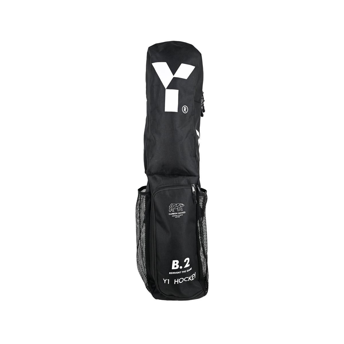 Y1 B.2 Hockey Stick Bag Black/White 25/26 | ONE Sports Warehouse
