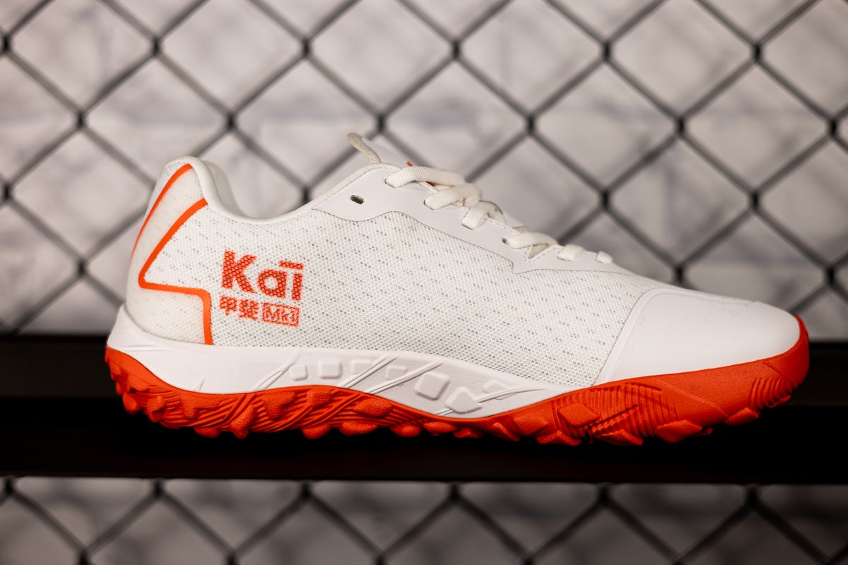 Osaka KAI MK1 Pro Tour White/Neon Flare Hockey Shoe 25/26 | ONE Sports Warehouse
