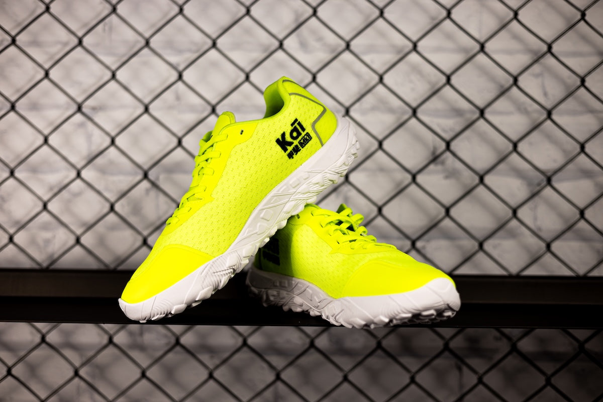 Osaka KAI MK1 Pro Tour Fluorescent Lime Hockey Shoe 25/26 | ONE Sports Warehouse