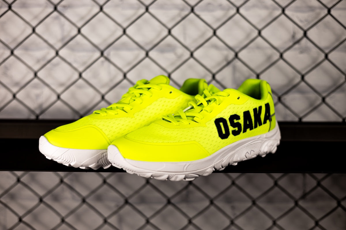 Osaka KAI MK1 Pro Tour Fluorescent Lime Hockey Shoe 25/26 | ONE Sports Warehouse
