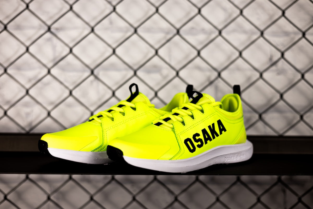Osaka Furo Play Fluorescent Lime Hockey Shoe 25/26 | ONE Sports Warehouse