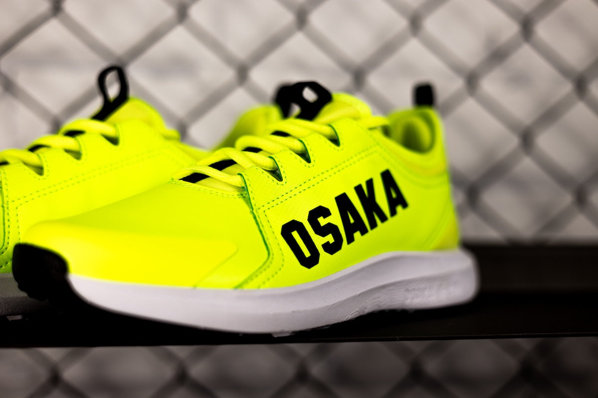 Osaka Furo Play Fluorescent Lime Hockey Shoe 25/26 | ONE Sports Warehouse