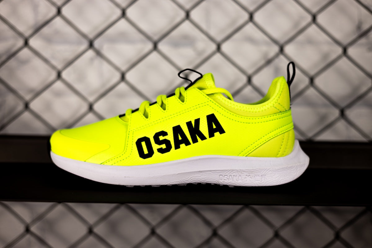 Osaka Furo Play Fluorescent Lime Hockey Shoe 25/26 | ONE Sports Warehouse
