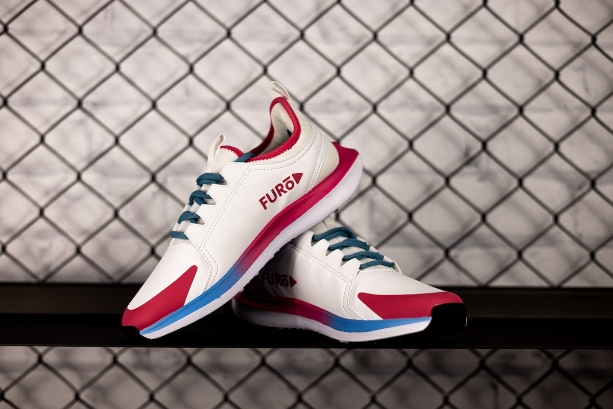 Osaka Furo Play White/Retro Blue/Raspberry Hockey Shoe 25/26 | ONE Sports Warehouse