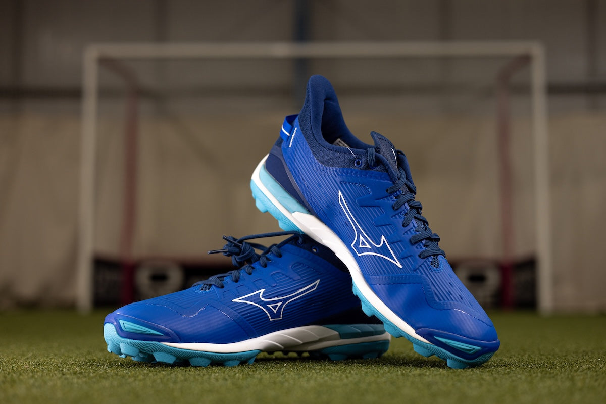 Mizuno Wave Leopardus Hockey Shoes Blue | ONE Sports Warehouse