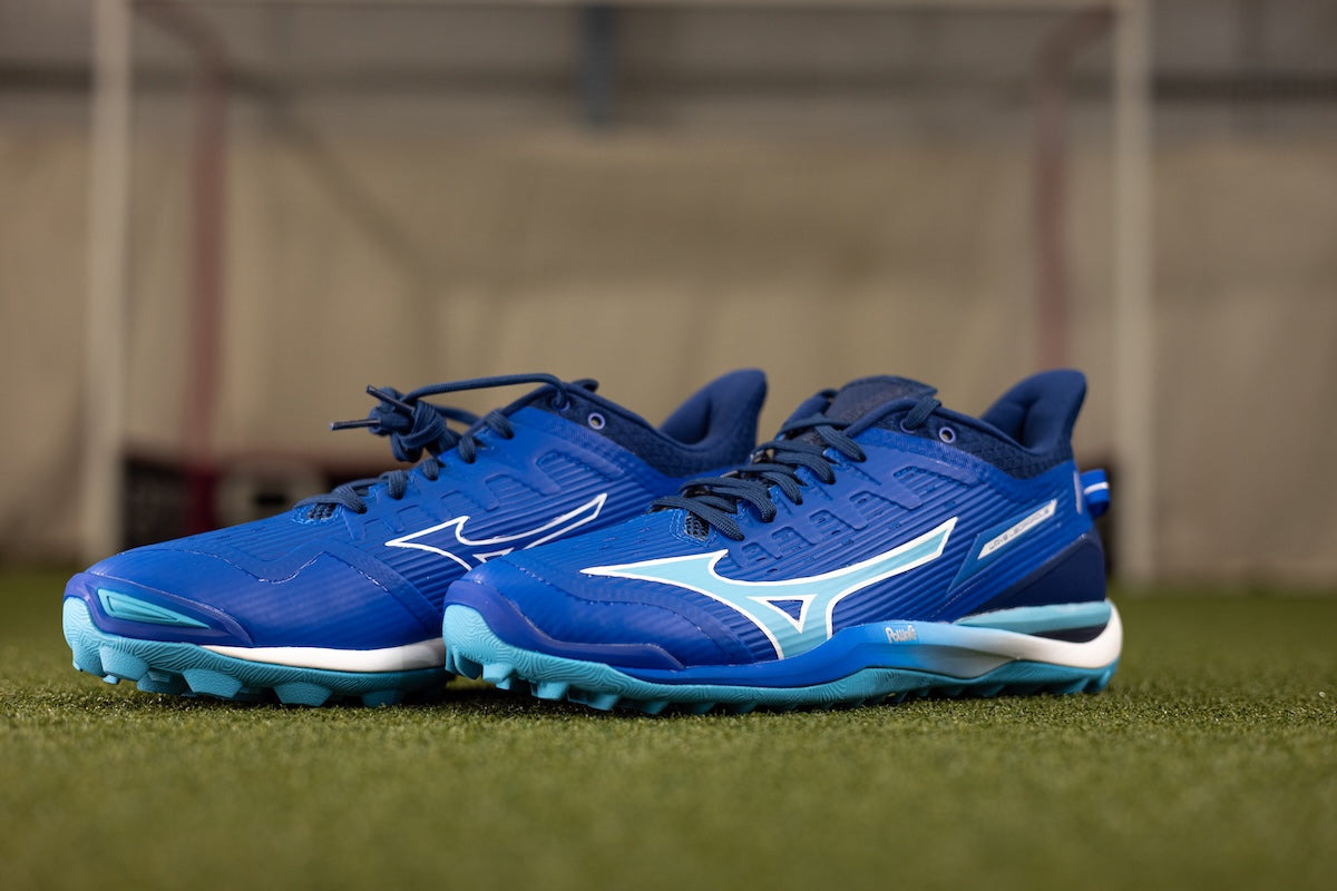 Mizuno Wave Leopardus Hockey Shoes Blue | Free Delivery