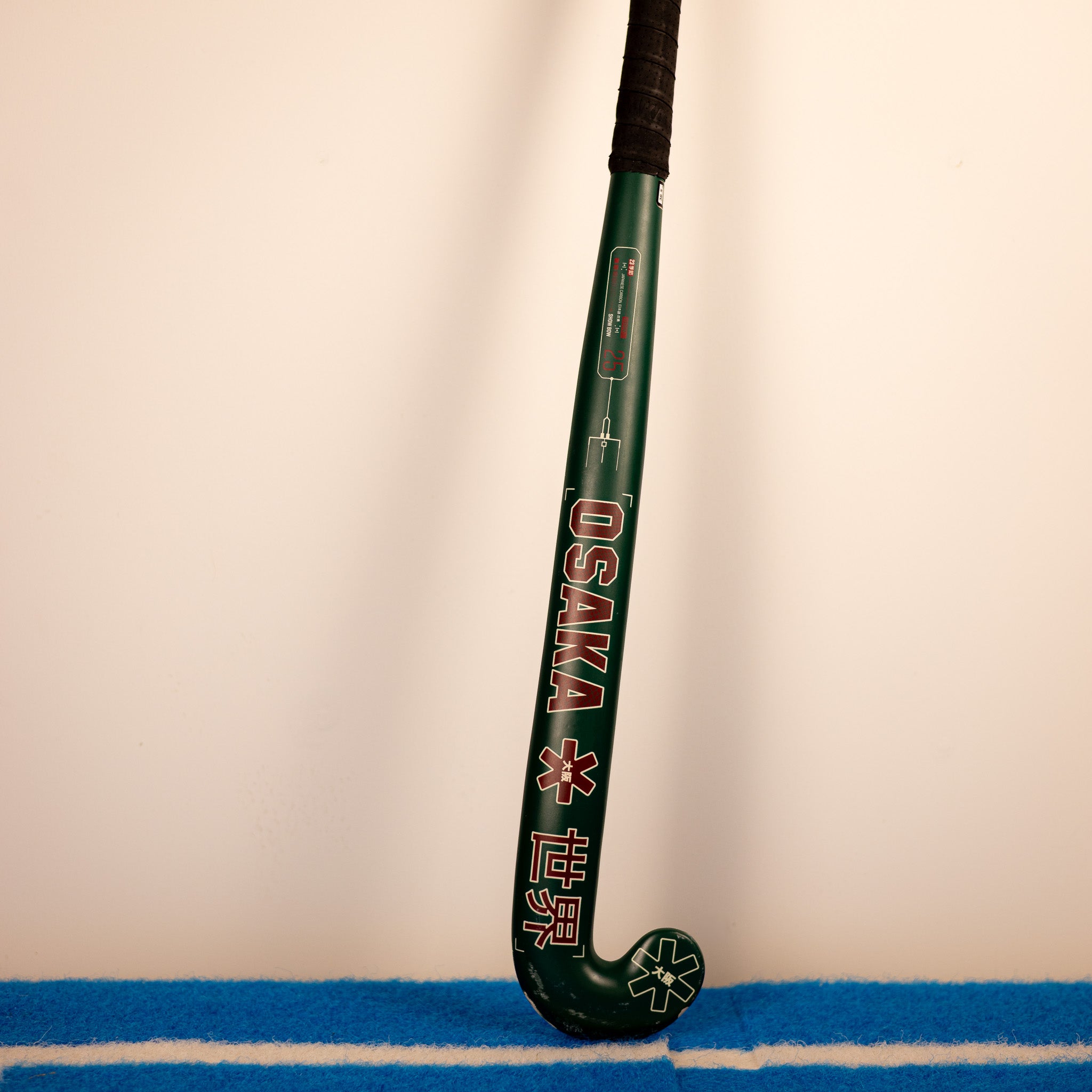 Osaka Vision 25 Show Bow Hockey Stick Green/Red EX DEMO