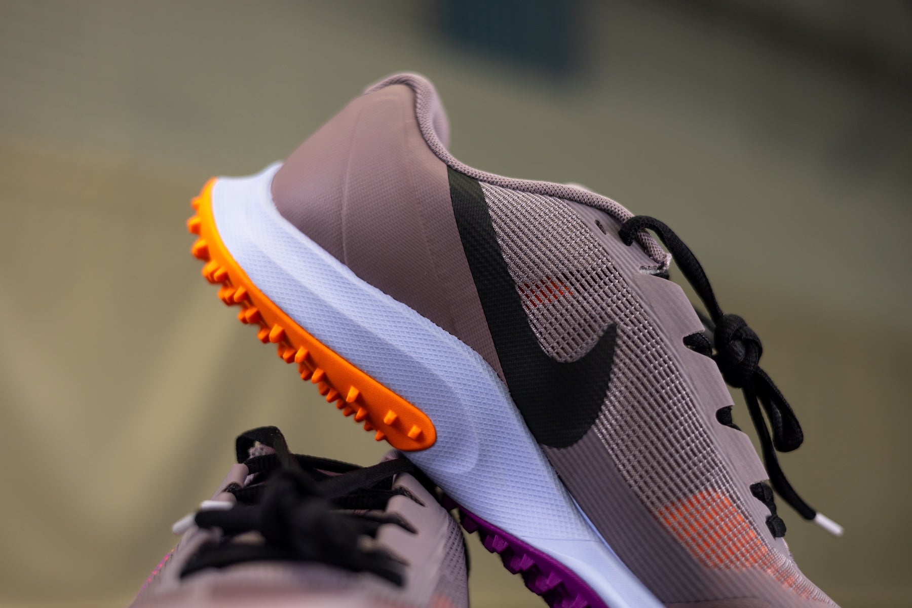 Nike Vapor Drive 2 Hockey Shoe Purple Smoke/Total Orange/Vivid Purple | ONE Sports Warehouse