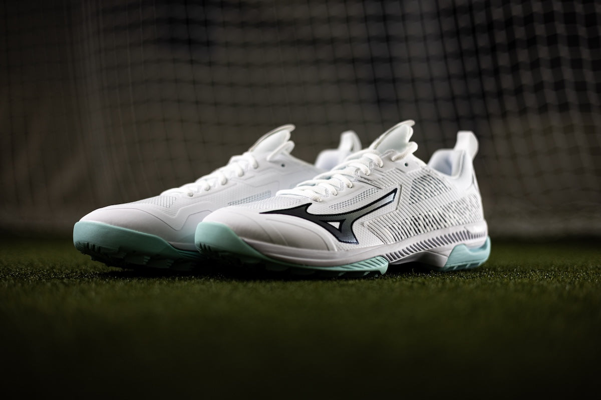 Mizuno Wave Panthera 2 Hockey Shoes White/Blue Tint 25/26 | ONE Sports Warehouse