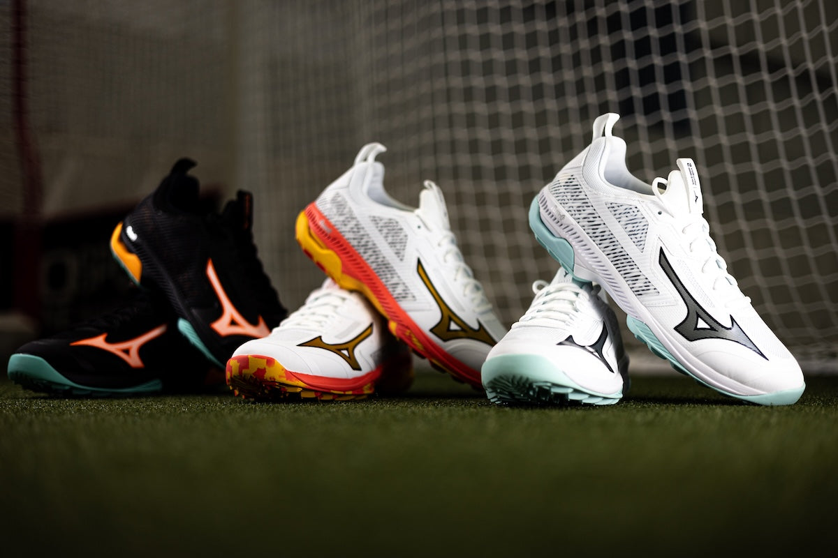 Mizuno Wave Panthera 2 Hockey Shoes White/Blue Tint 25/26 | ONE Sports Warehouse