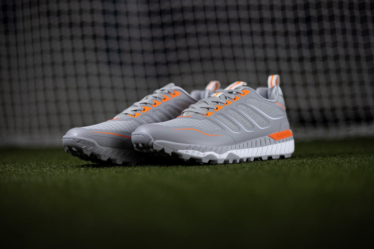 Grays Raid 2.0 Hockey Shoes Grey 25/26 | ONE Sports Warehouse