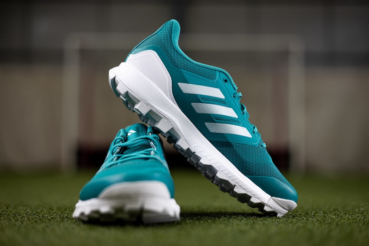 Adidas Flexcloud 2.1 Green Hockey Shoes 25/26 | ONE Sports Warehouse