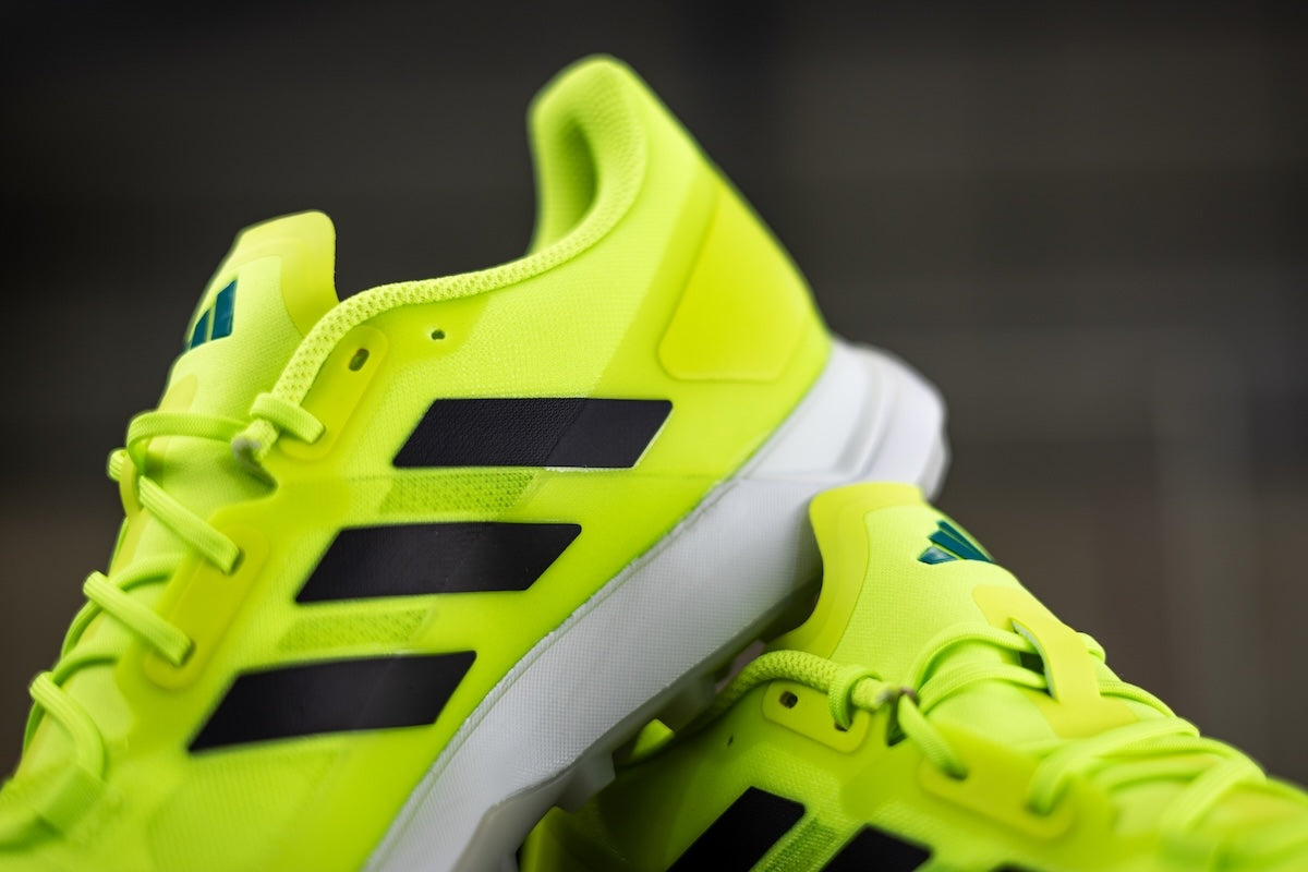 Adidas Zone Dox 2.2S Yellow Hockey Shoes 25/26 | ONE Sports Warehouse