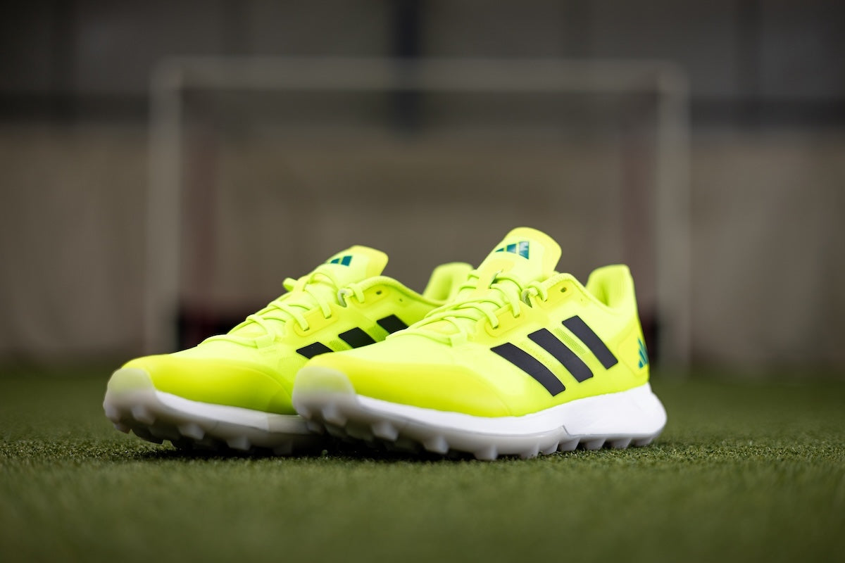 Adidas Zone Dox 2.2S Yellow Hockey Shoes 25/26 | ONE Sports Warehouse