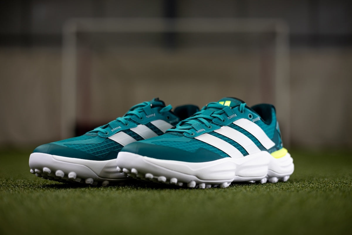 Adidas Adipower Hockey 3 Green Shoes 25/26 | ONE Sports Warehouse