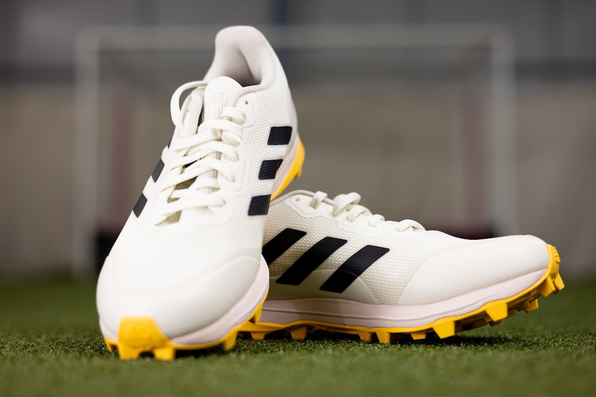 Adidas Fabela Zone 2.1 Hockey Shoes Ivory | ONE Sports Warehouse