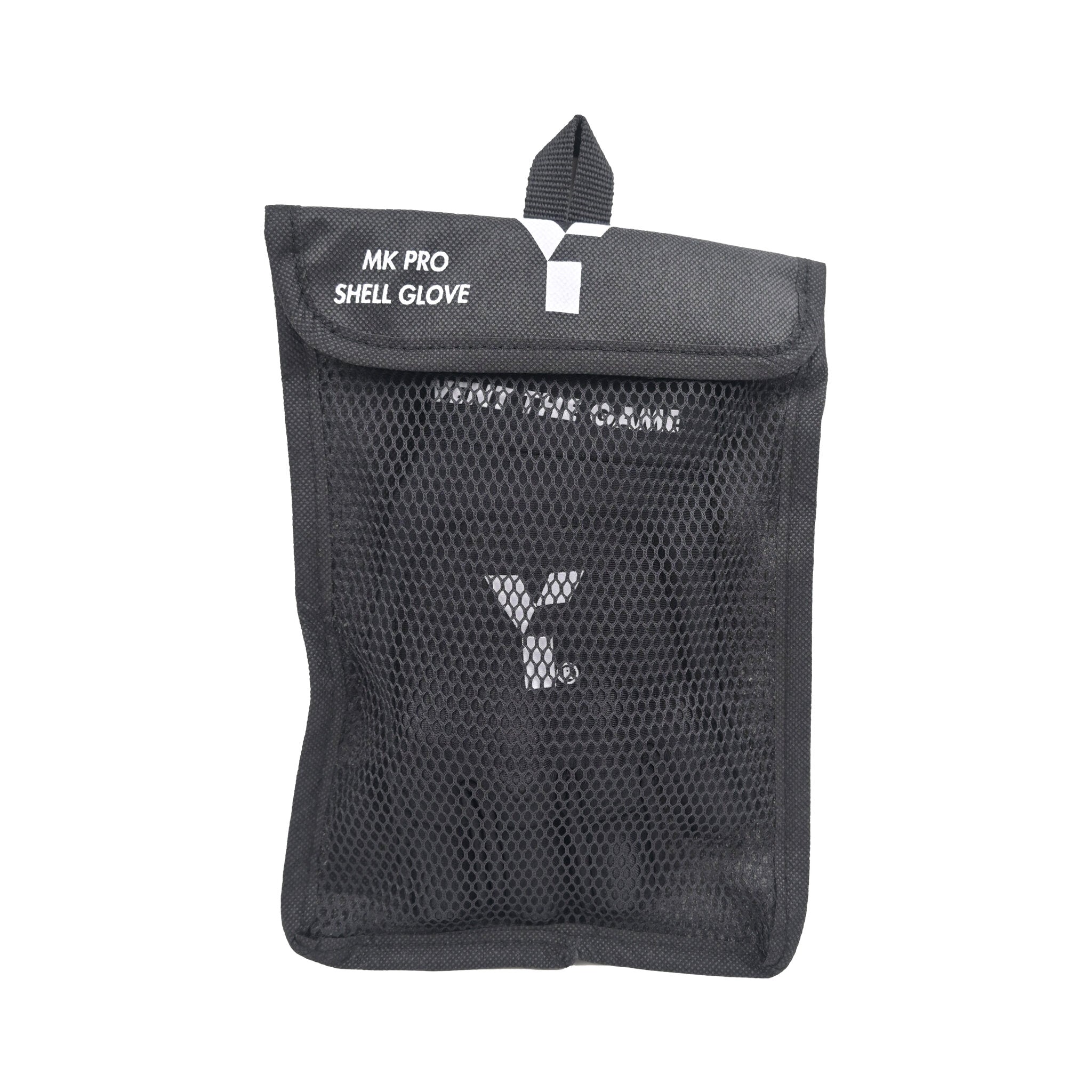 MK PRO Shell Glove - Long (Black/Silver) — Back View | ONE Sports Warehouse