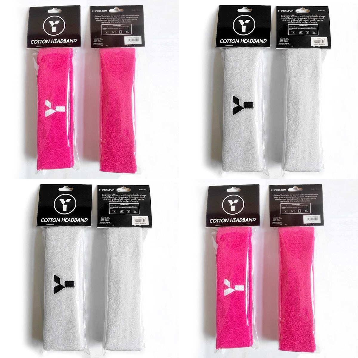 Y1 Cotton Headband (Pack of Two) 25/26 | ONE Sports Warehouse