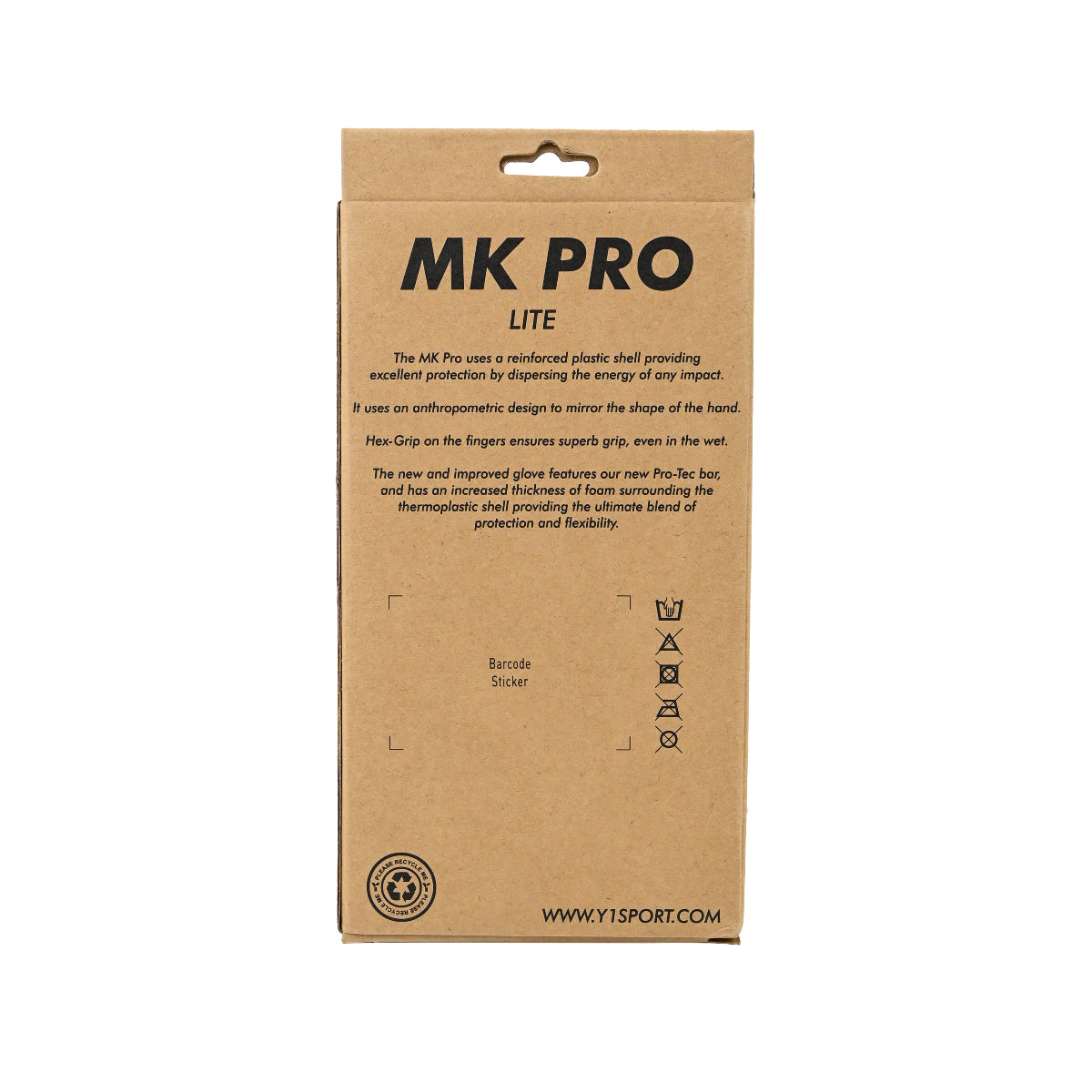 Y1 MK PRO Glove Yellow (Lite) 25/26 | ONE Sports Warehouse