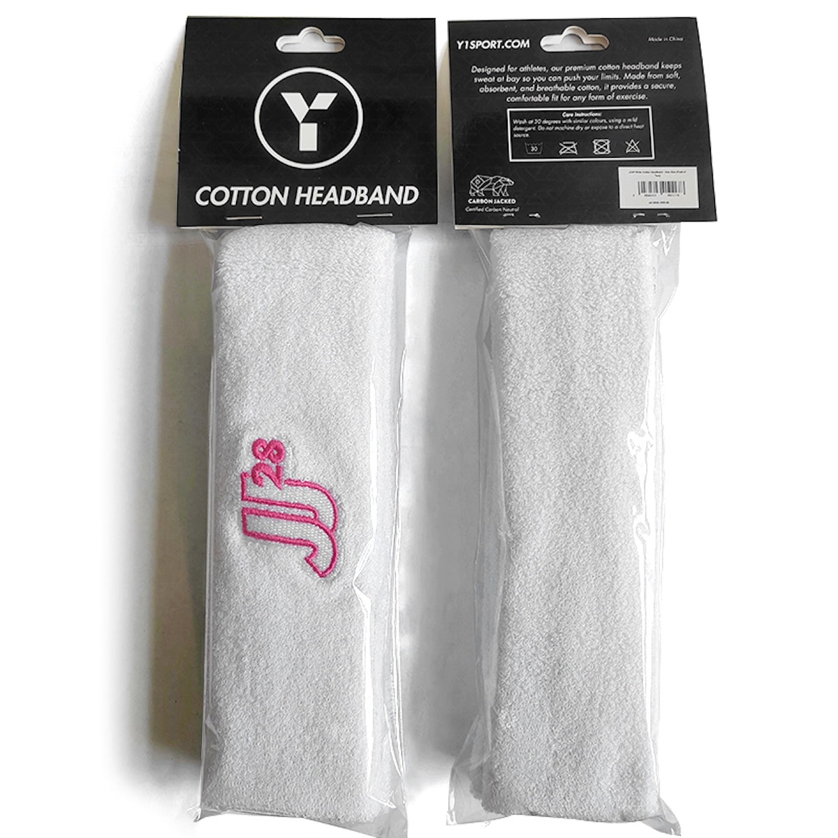 Y1 JJ28 LE Cotton Headband (Pack of Two) 25/26 | ONE Sports Warehouse