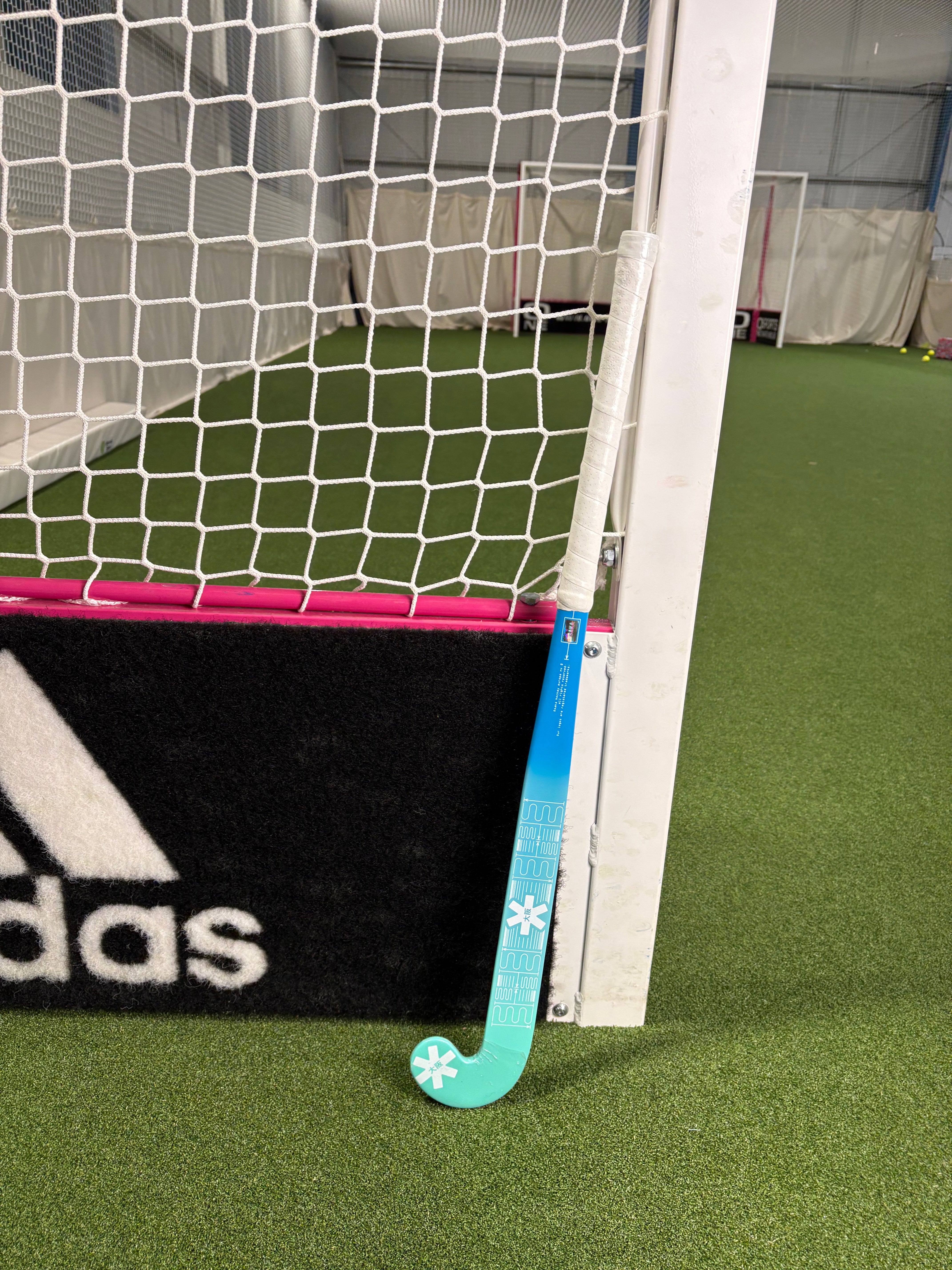 Osaka Mid Bow GF Blue Junior Hockey Stick Ex-Display | ONE Sports Warehouse