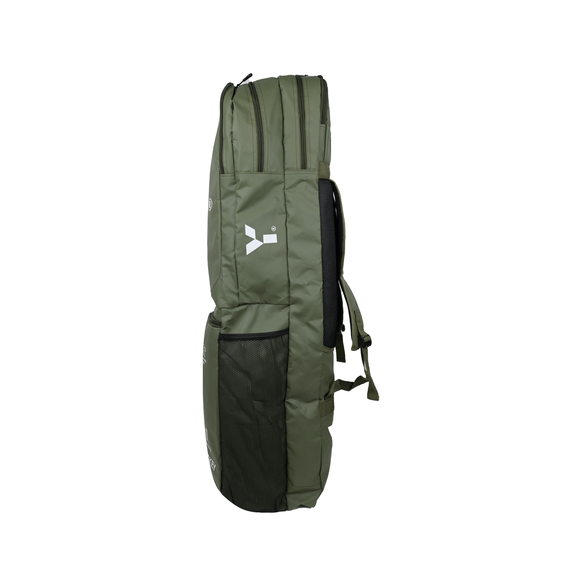 Y1 B.1 Hockey Stick Bag Army Green/White 25/26 | ONE Sports Warehouse