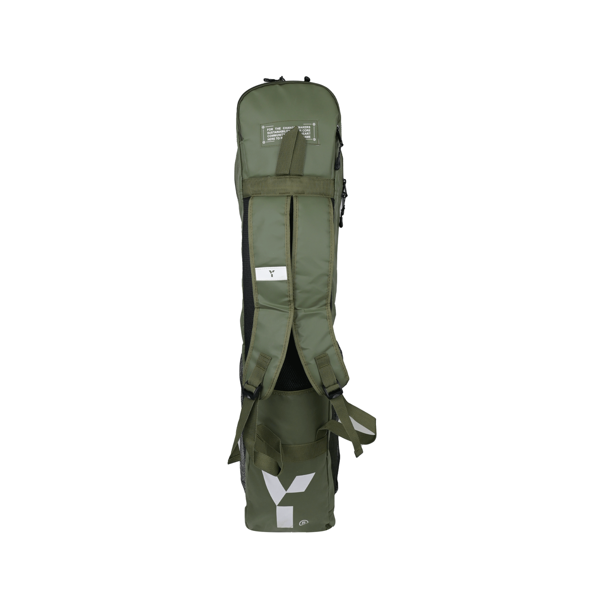 Y1 B.1 Hockey Stick Bag Army Green/White 25/26 | ONE Sports Warehouse
