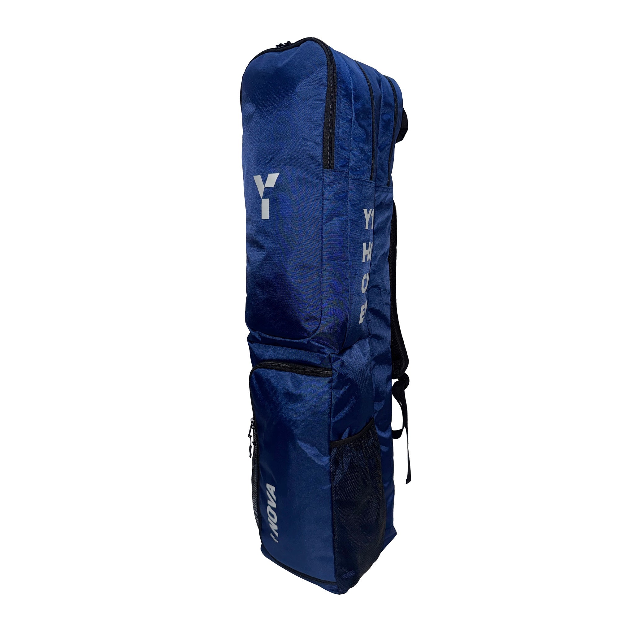 Nova Stick Bag - Navy — Side View | ONE Sports Warehouse