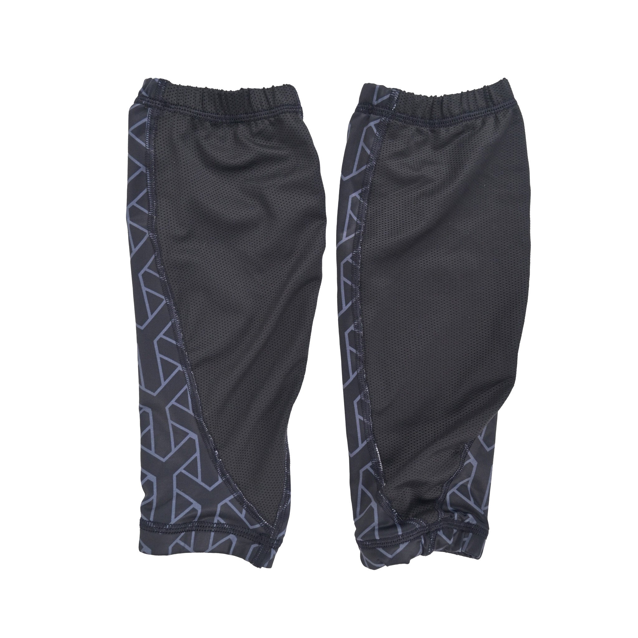 Shin Liner (Elastic) - Black — Back View | ONE Sports Warehouse
