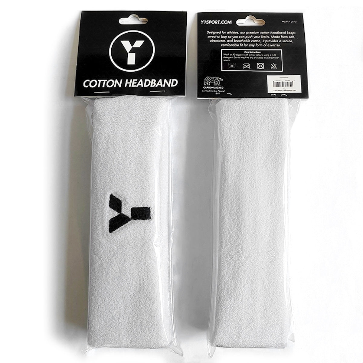 Y1 Cotton Headband (Pack of Two) 25/26 | ONE Sports Warehouse