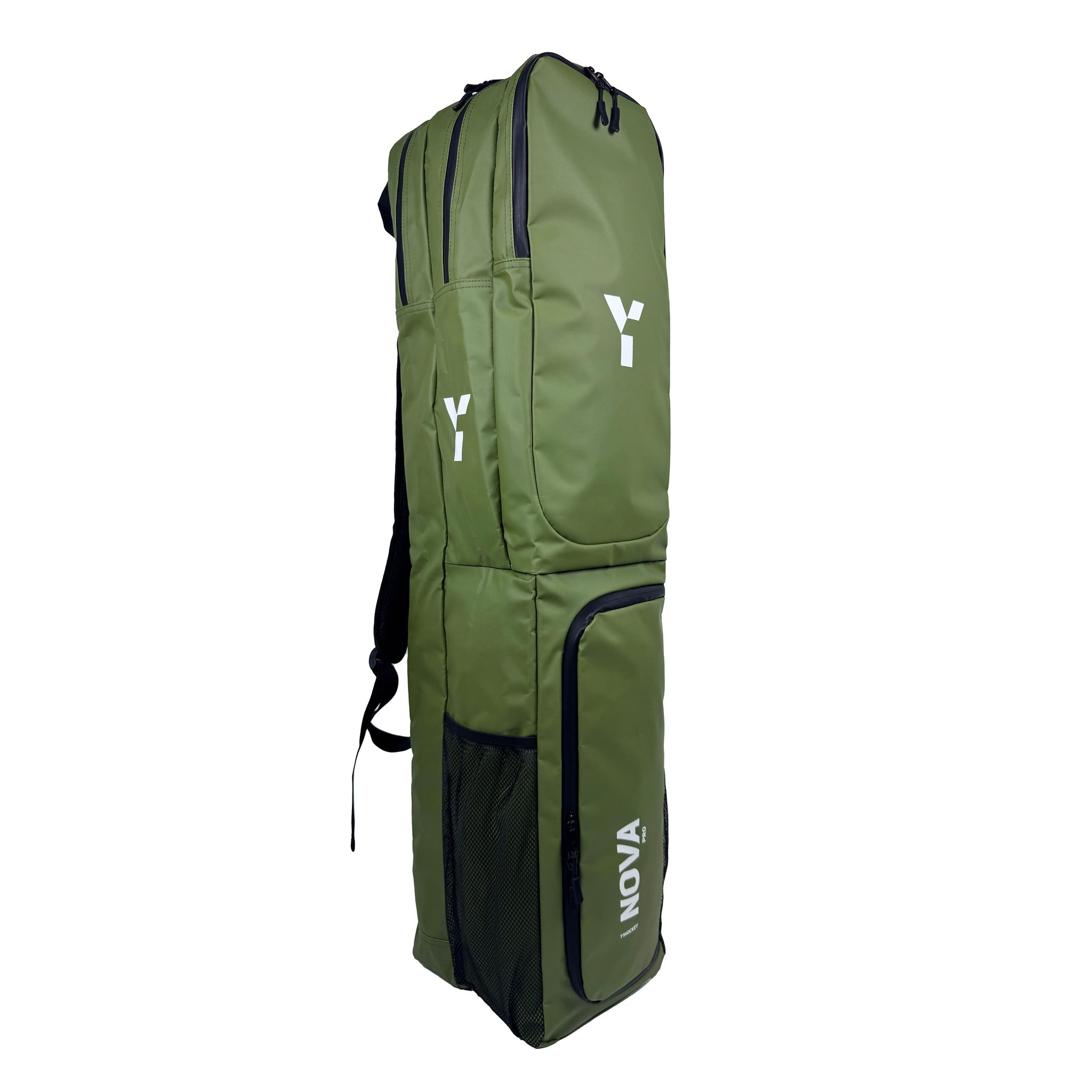 Nova Pro Stick Bag - Army Green — Side View | ONE Sports Warehouse