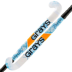 Grays Rogue Ultrabow Junior Hockey Stick Blue - one sports warehouse