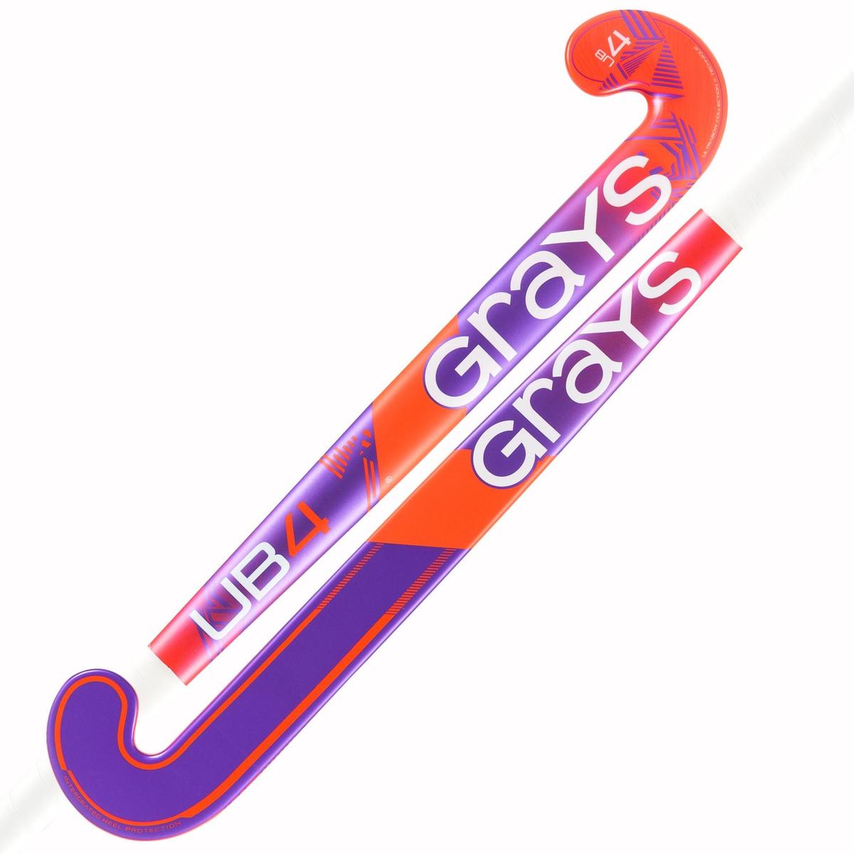 Grays UB4 Purple/Orange Hockey Stick 25/26 | ONE Sports Warehouse