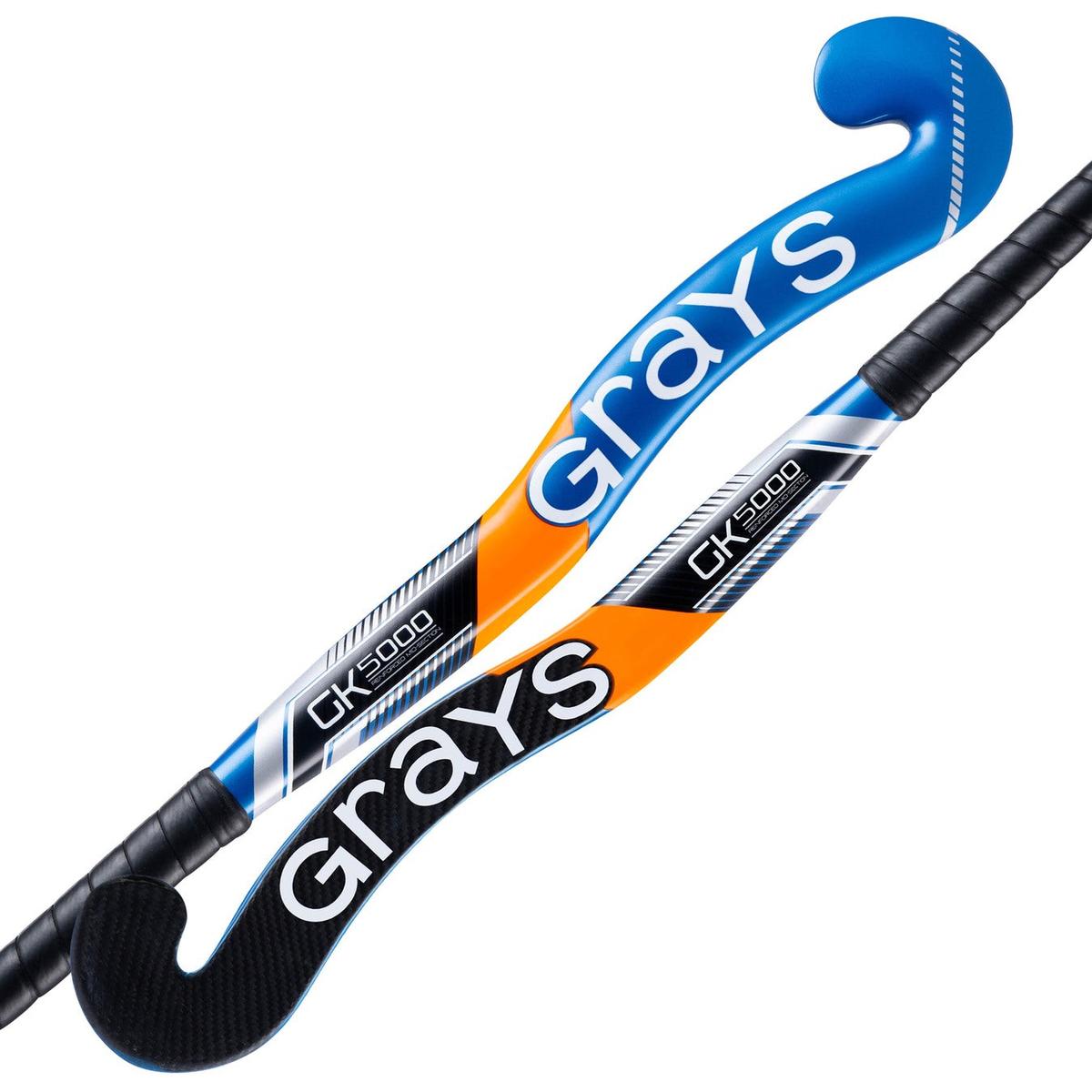 Grays GK 5K Save Blue/Black Goal Keeper Hockey Stick 25/26 | ONE Sports Warehouse