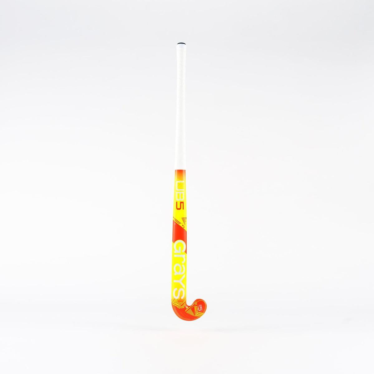 Grays UB5 Fluoro Yellow/Orange Junior Hockey Stick 25/26 | ONE Sports Warehouse