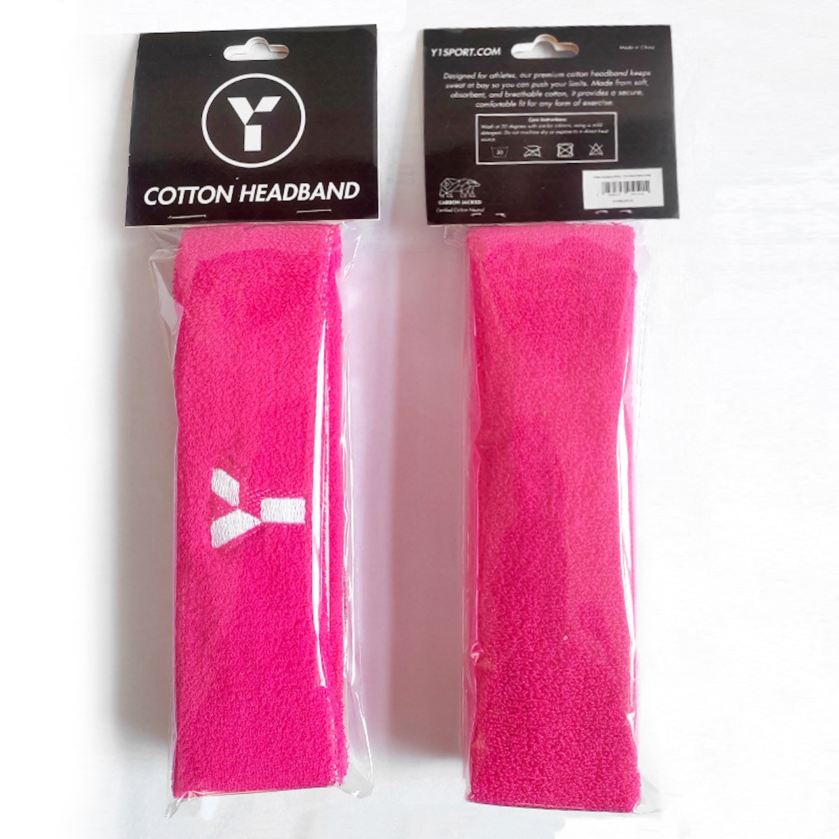 Y1 Cotton Headband (Pack of Two) 25/26 | ONE Sports Warehouse