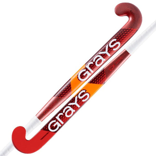 Grays GX2000 Dynabow Junior Hockey Stick Red - one sports warehouse