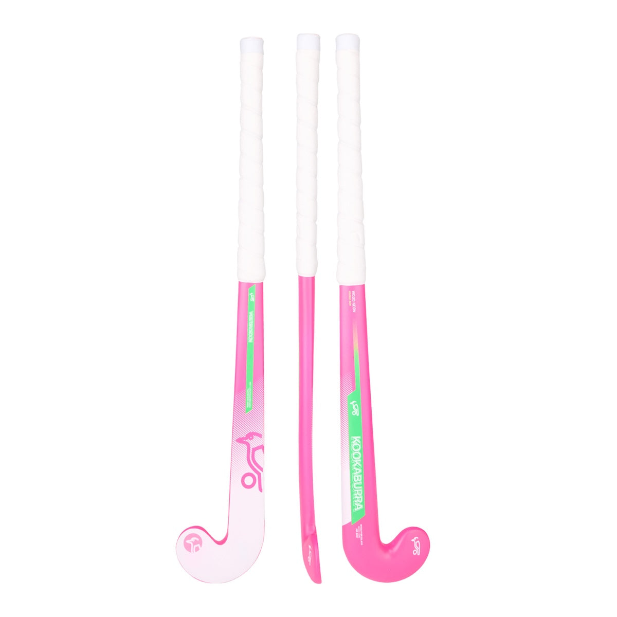 Kookaburra Neon Pink Junior Hockey Stick 25/26 | ONE Sports Warehouse