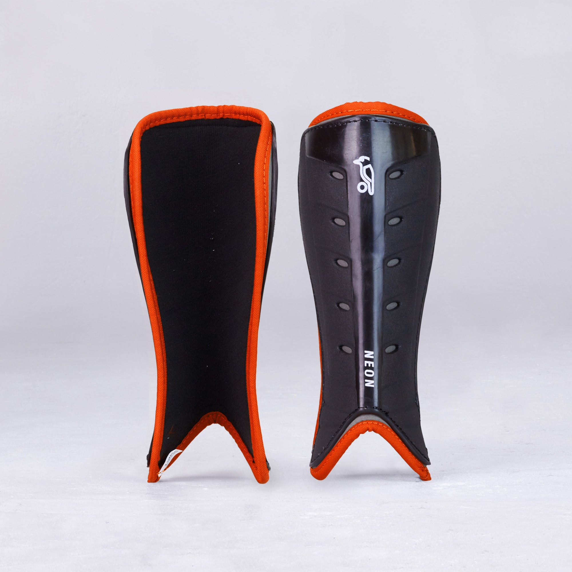 Kookaburra Neon Black Junior Shin Pads 25/26 | ONE Sports Warehouse