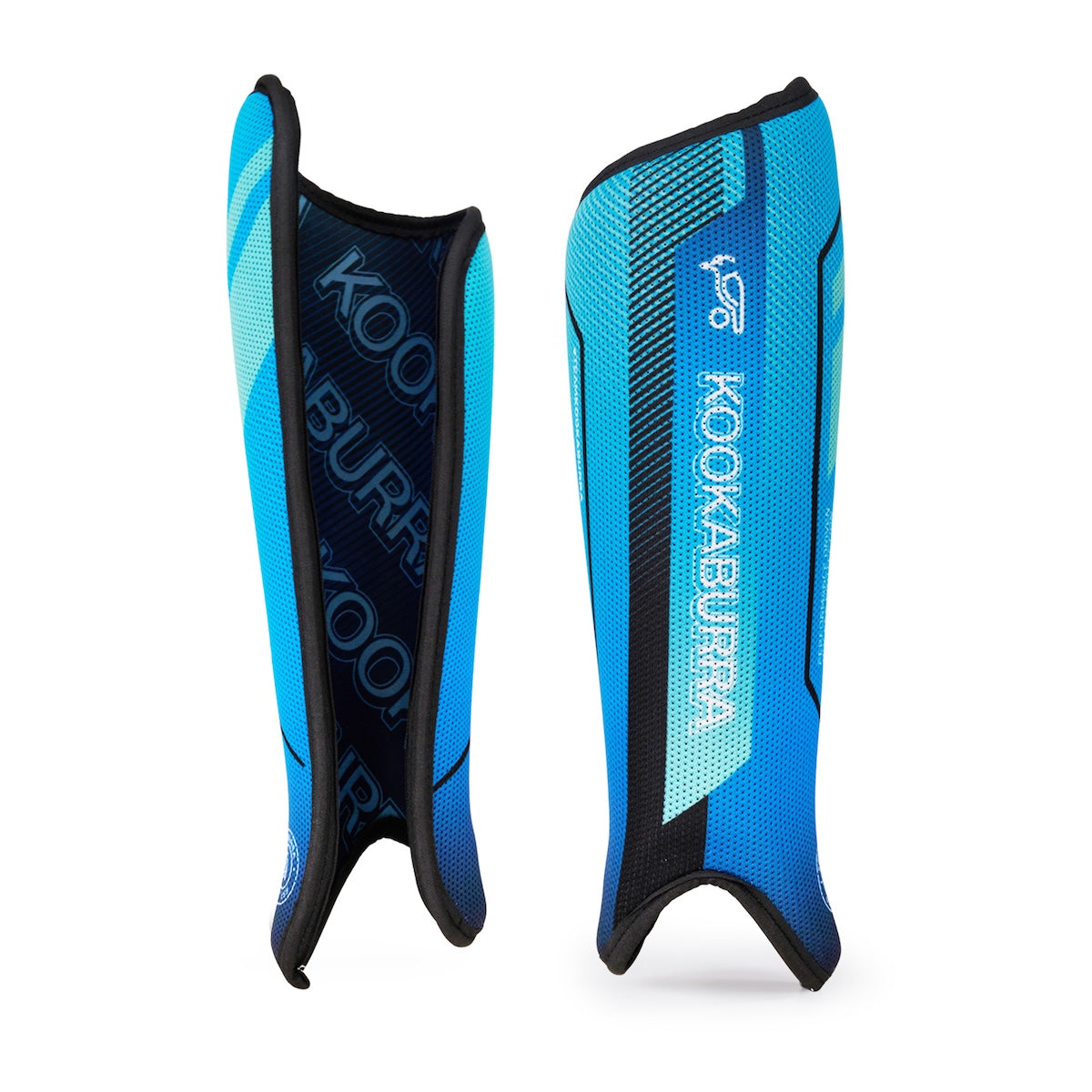 Kookaburra Convert Hockey Shin Pads Azure/Mint 25/26 | ONE Sports Warehouse