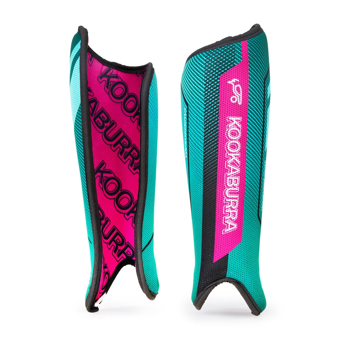 Kookaburra Convert Hockey Shin Pads Marine/Pink 25/26 | ONE Sports Warehouse