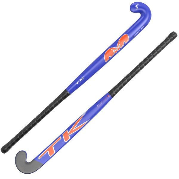 TK 3 Control Bow Junior Hockey Stick Blue - one sports warehouse