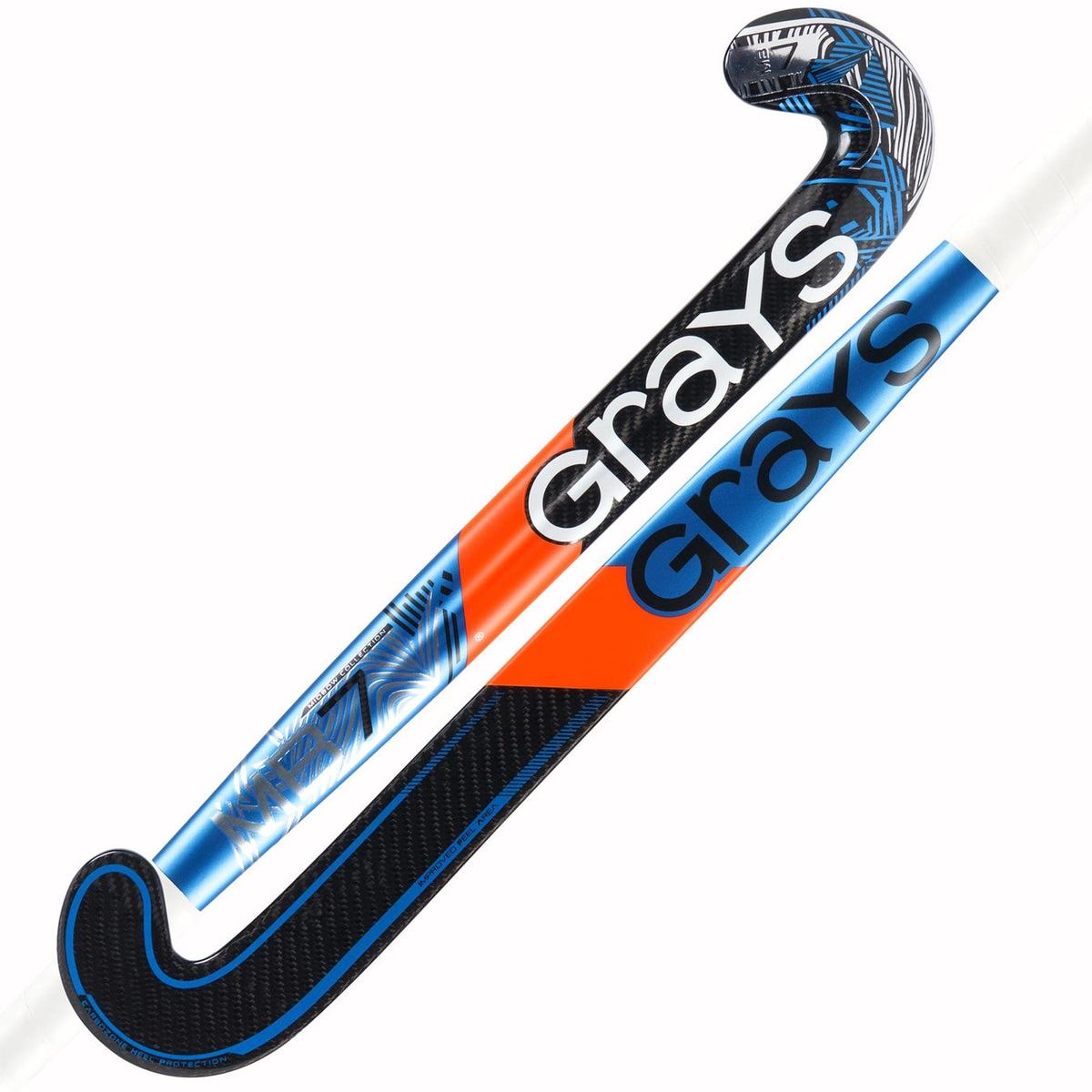 Grays MB7 Black/Blue Hockey Stick 25/26 | ONE Sports Warehouse