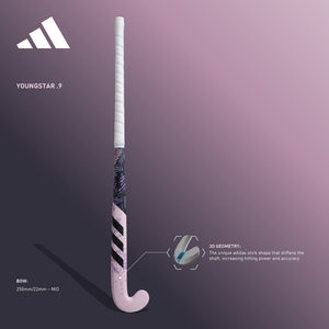 Adidas Youngstar .9 Junior Hockey Stick Pink