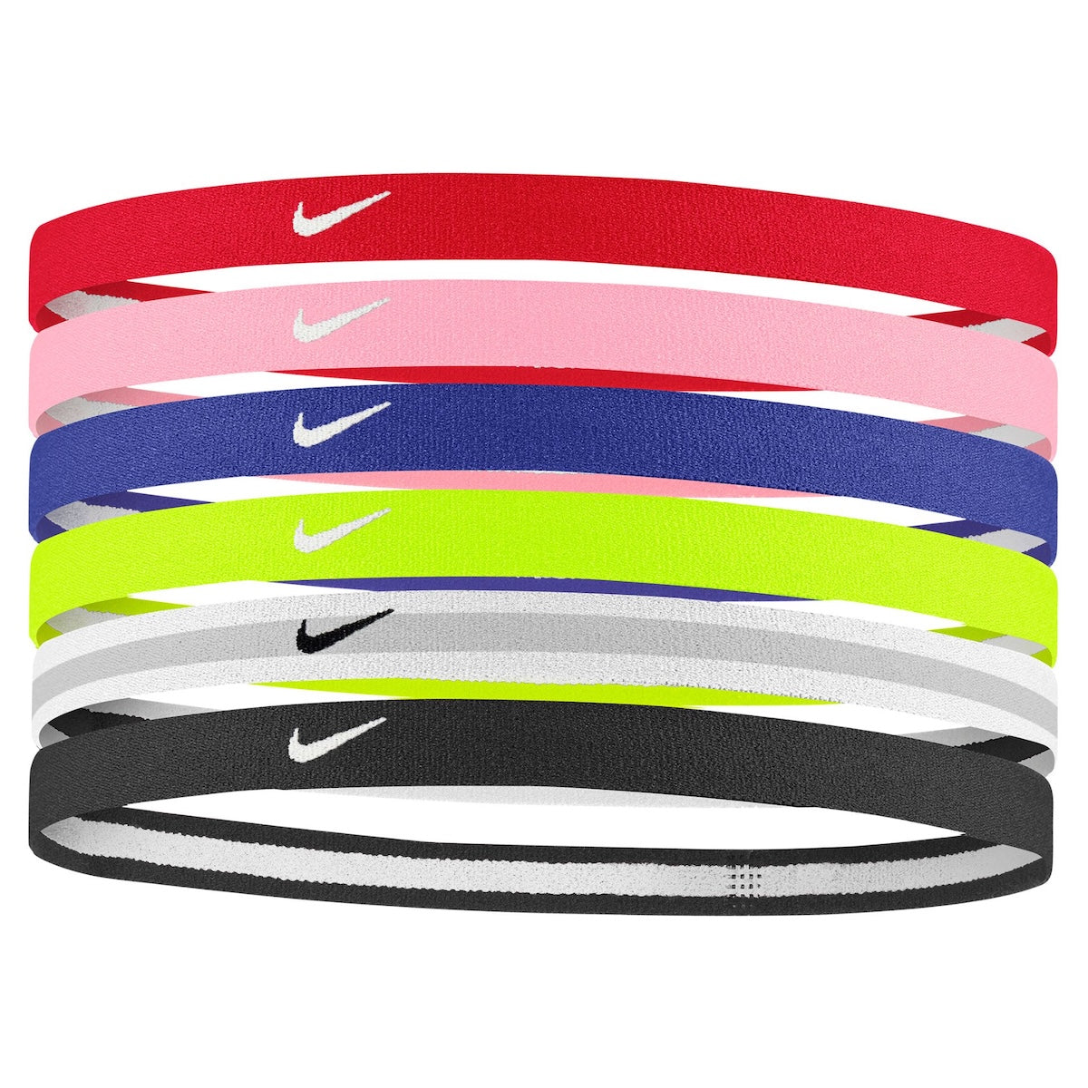 Nike Swoosh Sport Headbands Pack of 6 Youth