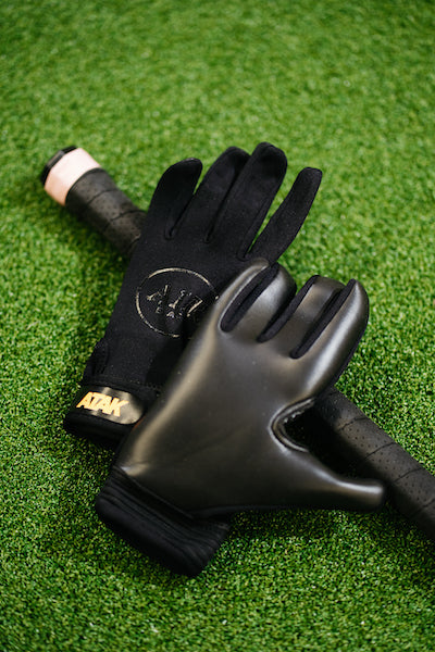 ATAK Air Grip Glove Black Senior - one sports warehouse